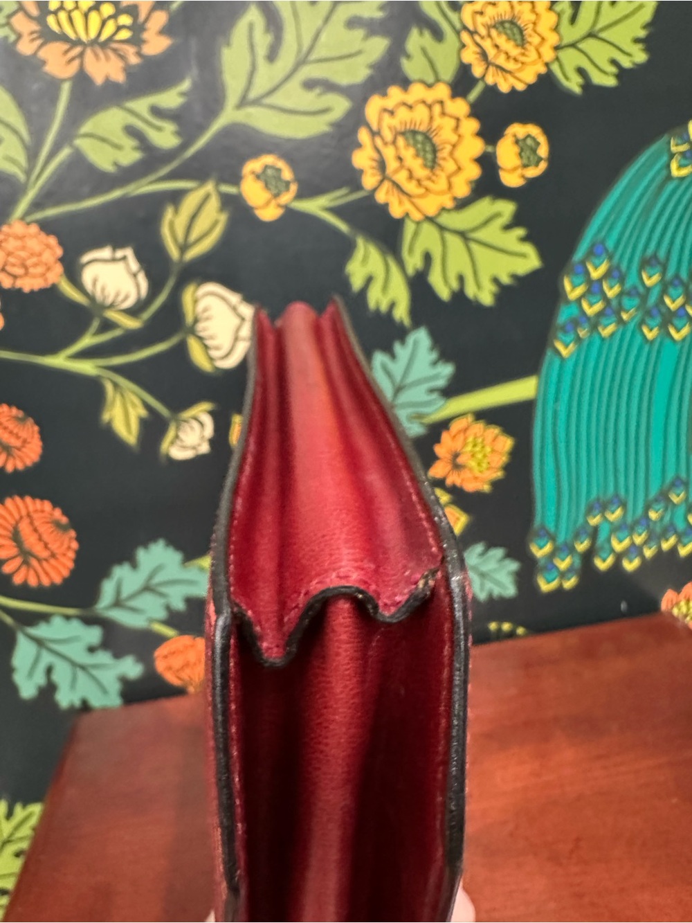 Vintage Bally Burgundy Leather Top Handle Bag - Picture 8 of 14